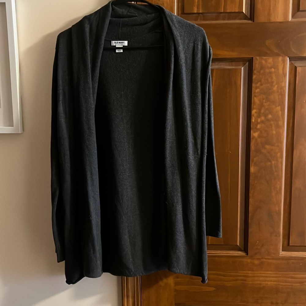Grey old navy cardigan